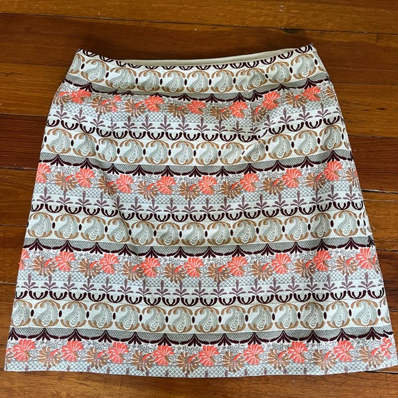 Loft shimmer mosaic mini skirt shift - Picture 6 of 6